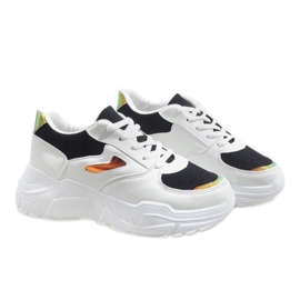 Calzado deportivo negro de moda 2018-2. blanco 5