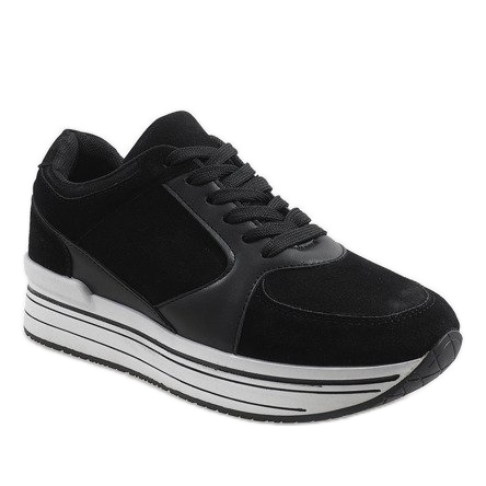 Zapatilla deportiva negra 6261 negro 1
