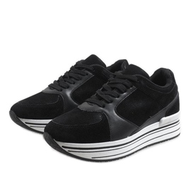 Zapatilla deportiva negra 6261 negro 3
