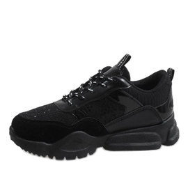 Zapatos deportivos negros de moda K-365 2
