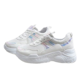 Calzado deportivo blanco de moda LL1743 5