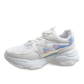 Zapatos deportivos blancos de moda LL1730 2