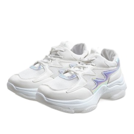 Zapatos deportivos blancos de moda LL1730 3