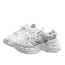 Zapatos deportivos blancos de moda LL1730 4