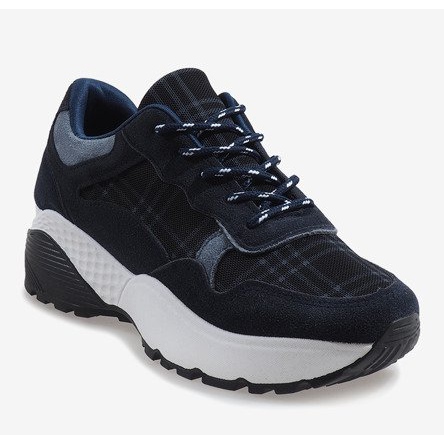 Zapatos deportivos azul marino de moda 61012 1