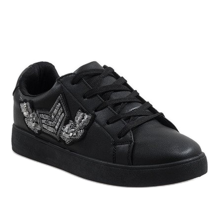 Zapatillas negras BA71 negro 1 Zapatillas negras BA71 negro 1