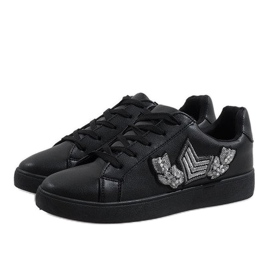 Zapatillas negras BA71 negro 2