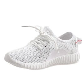 Zapatillas deportivas blancas BY-049 blanco 2