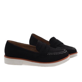 Mocasines clásicos negros RT-008 3