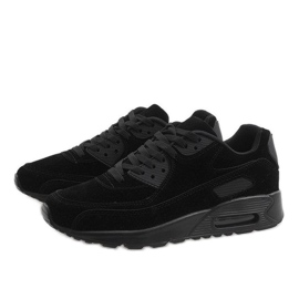 Zapatillas deportivas negras Z2014-6 negro 4