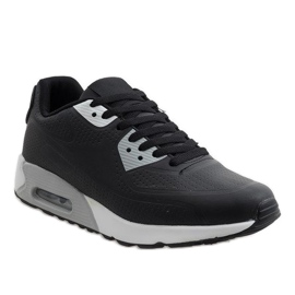 Zapatillas deportivas negras Z2014-4 negro 1 Zapatillas deportivas negras Z2014-4 negro 1