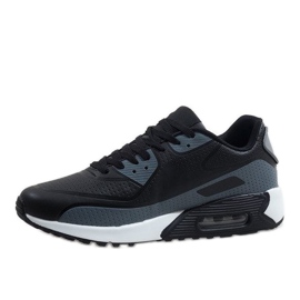 Zapatillas deportivas negras Z2014-4 negro 2