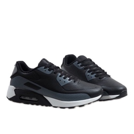 Zapatillas deportivas negras Z2014-4 negro 4