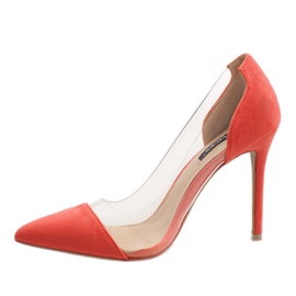 Alfileres transparentes naranja 5049-36 2 Alfileres transparentes naranja 5049-36 2