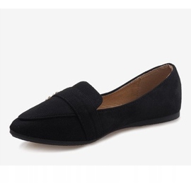 Mocasines bailarina DY-01 negros 3