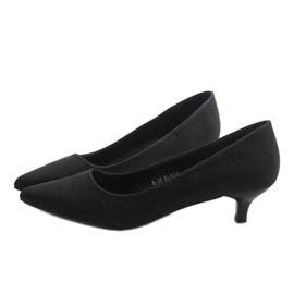Zapatos negros con tacón B-36 3