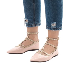 Bailarinas lacadas rosa 127-12 1