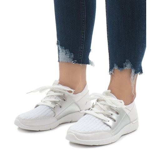 Zapatos deportivos blancos de moda A281 1