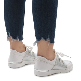 Zapatos deportivos blancos de moda A281 2