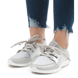 Calzado deportivo gris de moda A281 1