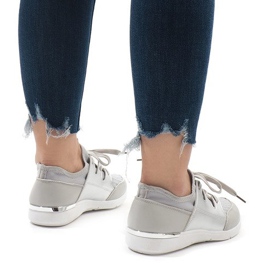 Calzado deportivo gris de moda A281 3