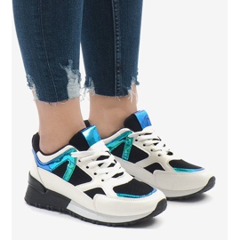 Zapatillas negras zapatillas deportivas de moda 2018-12. blanco negro 2