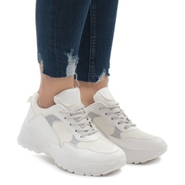 Zapatillas deportivas blancas BY-080 blanco 1