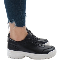 Zapatilla deportiva negra 6255 negro 3