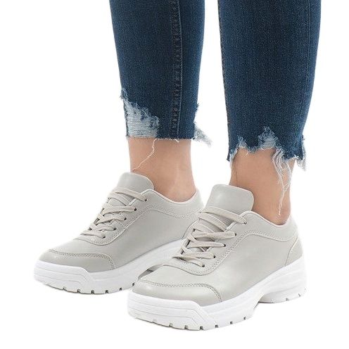 Zapatilla deportiva gris 6255 1