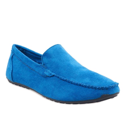 Elegantes zapatos azul marino de AB07-6 mocasines 1 Elegantes zapatos azul marino de AB07-6 mocasines 1