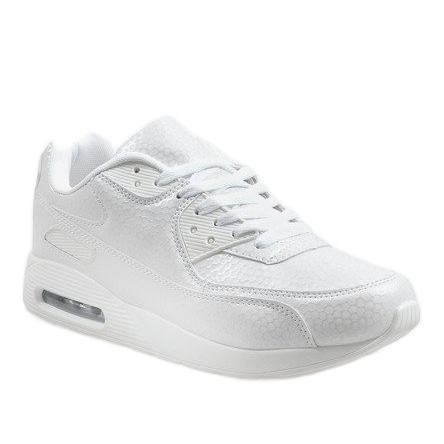 Zapatillas deportivas de hombre blancas HY-1607 blanco 1
