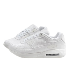 Zapatillas deportivas de hombre blancas HY-1607 blanco 2