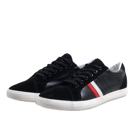 Zapatillas de hombre negras JX-13 negro 2