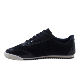 Zapatillas de hombre azul marino JX-22 negro 2