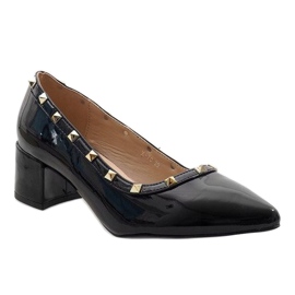 Bombas de laca negra en el pilar X-70 negro 1