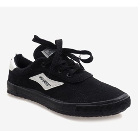 Zapatillas de hombre negras HW01 negro 1 Zapatillas de hombre negras HW01 negro 1