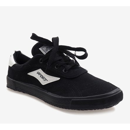 Zapatillas de hombre negras HW01 negro 1 Zapatillas de hombre negras HW01 negro 1