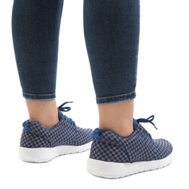 Zapatillas deportivas azules A5126 3