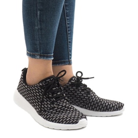 Deportivas negras 619 negro 1 Deportivas negras 619 negro 1