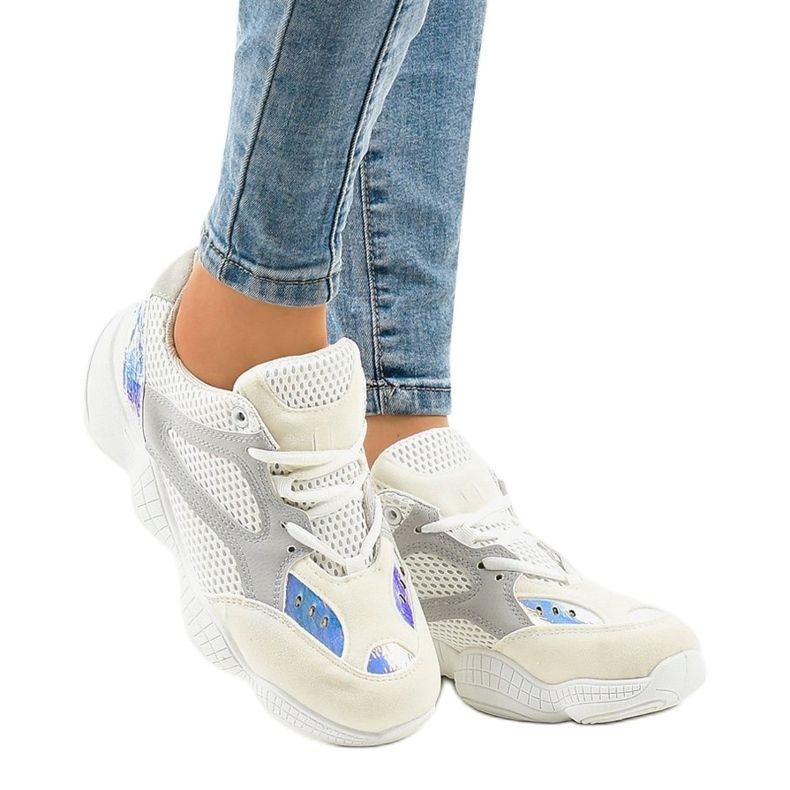 Zapatillas blancas MS522-9 blanco 1 Zapatillas blancas MS522-9 blanco 1