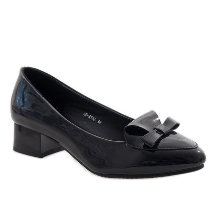 Tacones negros GF-A166 1 Tacones negros GF-A166 1