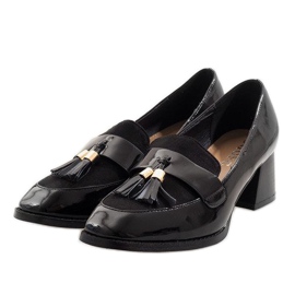 Tacones negros PZY-01 2