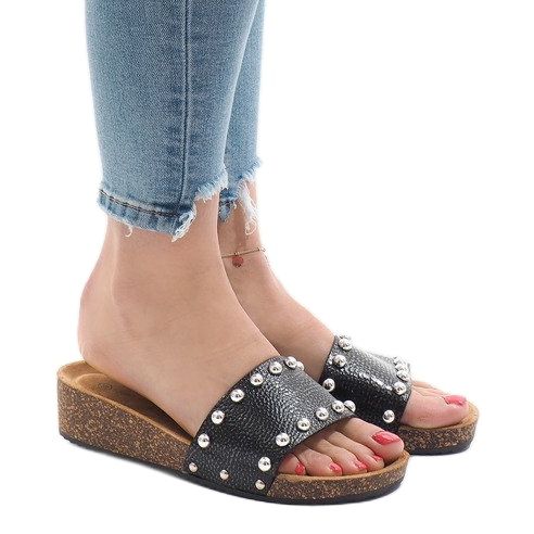 Tacones negros AC-2809 1 Tacones negros AC-2809 1