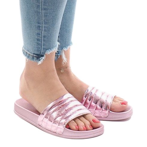 Zapatilla rosa 821 1