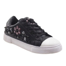 Zapatillas negras K1709 negro 2 Zapatillas negras K1709 negro 2