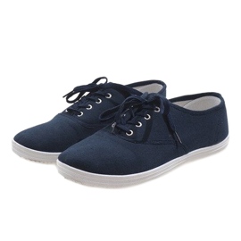 Zapatillas de hombre azul marino SR13103 4