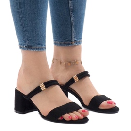 Tacones negros M806 1 Tacones negros M806 1