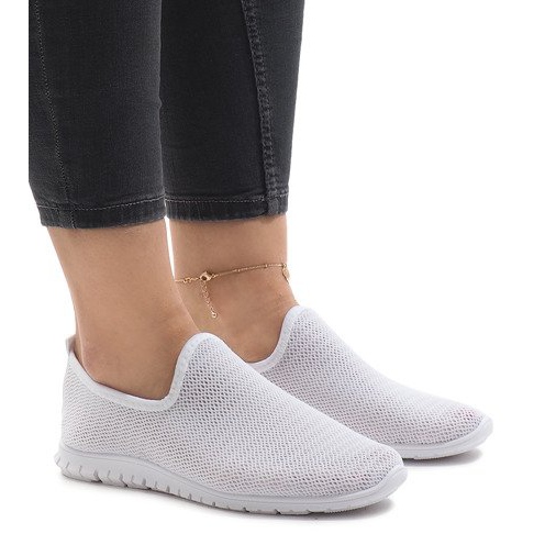 Zapatillas deportivas blancas 909-17 blanco 2