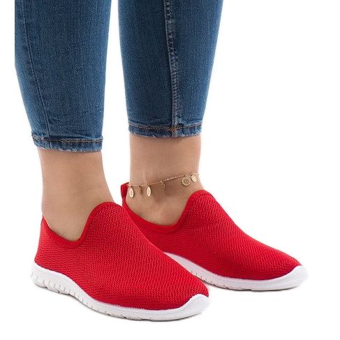 Calzado deportivo rojo 909-17 1