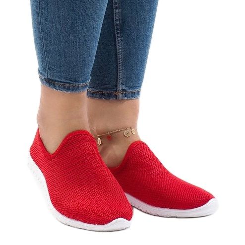 Calzado deportivo rojo 909-17 2